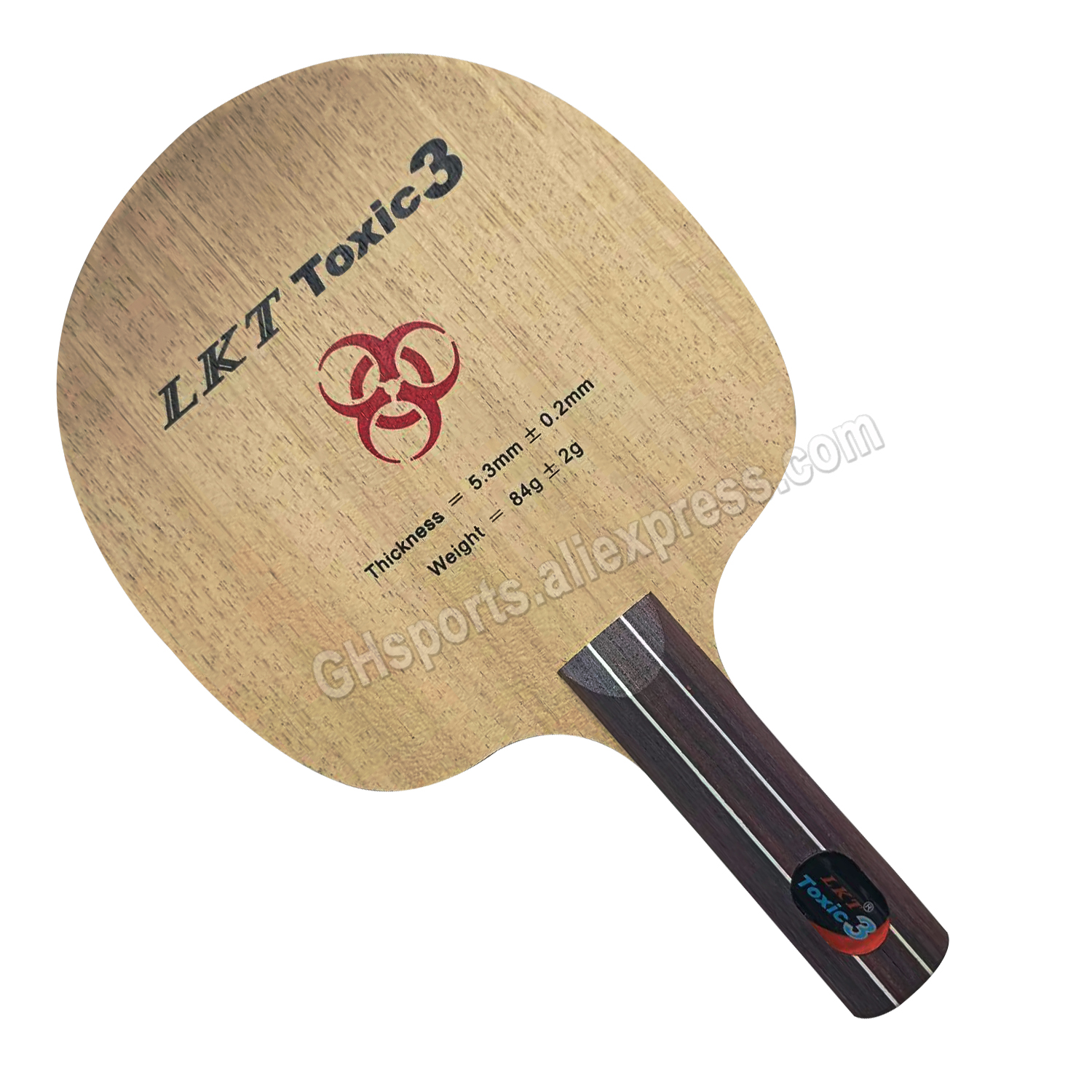Table Tennis Form - Original LKT Toxic3 Chop Type table