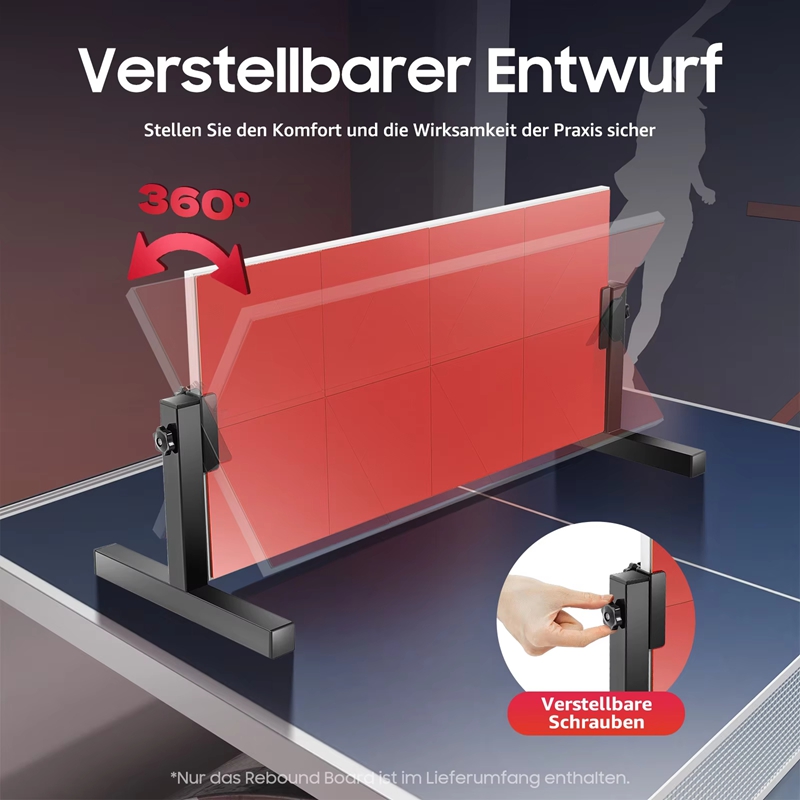 Table Tennis Gun - Desktop Table Tennis Rebound Board -