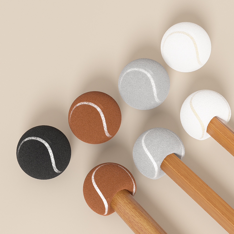 Table Tennis Balls - Tennis Ball Shaped Chair Leg Protectors,