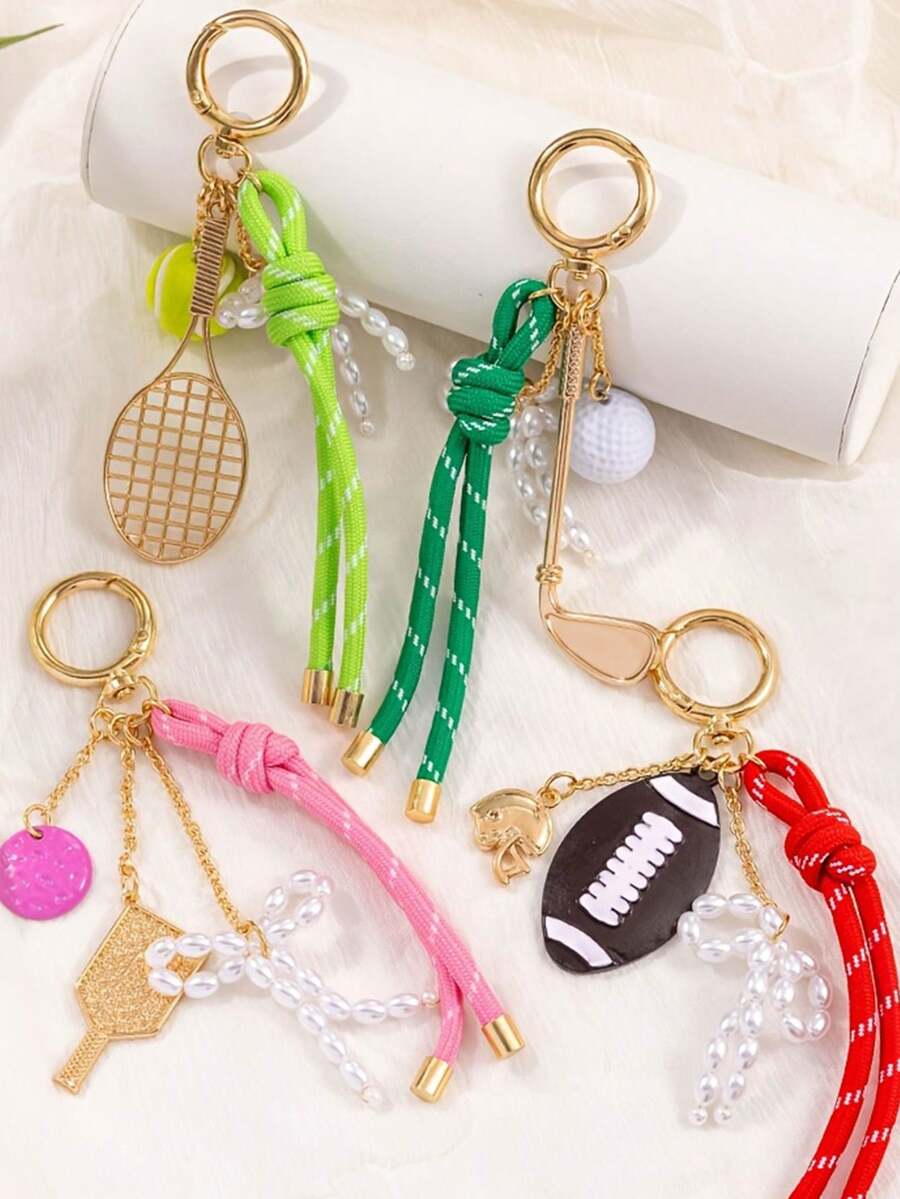 Sports-style keychain with rug - Table Tennis Or Tennis Table ulasan dan harga