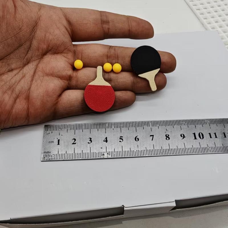 1Set Dollhouse Miniature Ping  - Table Tennis Balls ulasan dan harga