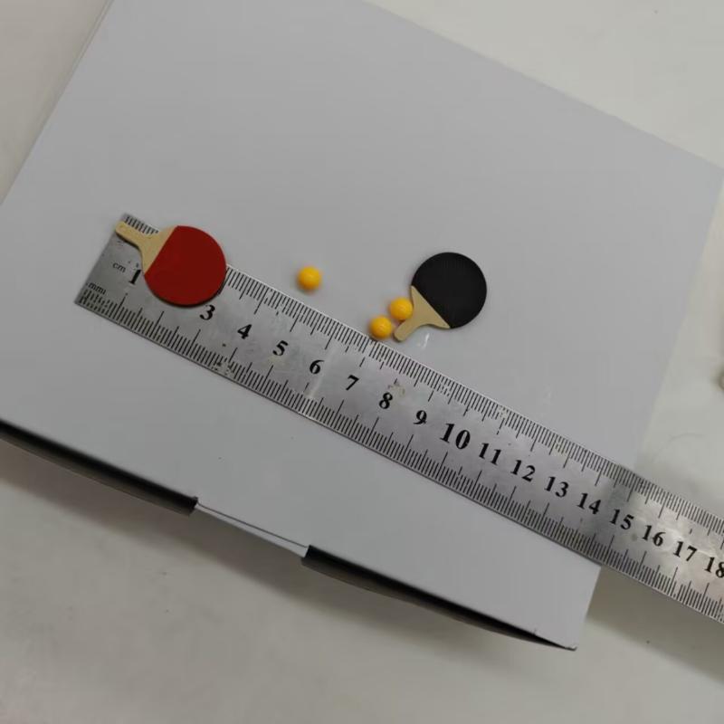 1Set Dollhouse Miniature Ping  - Table Tennis Balls ulasan dan harga