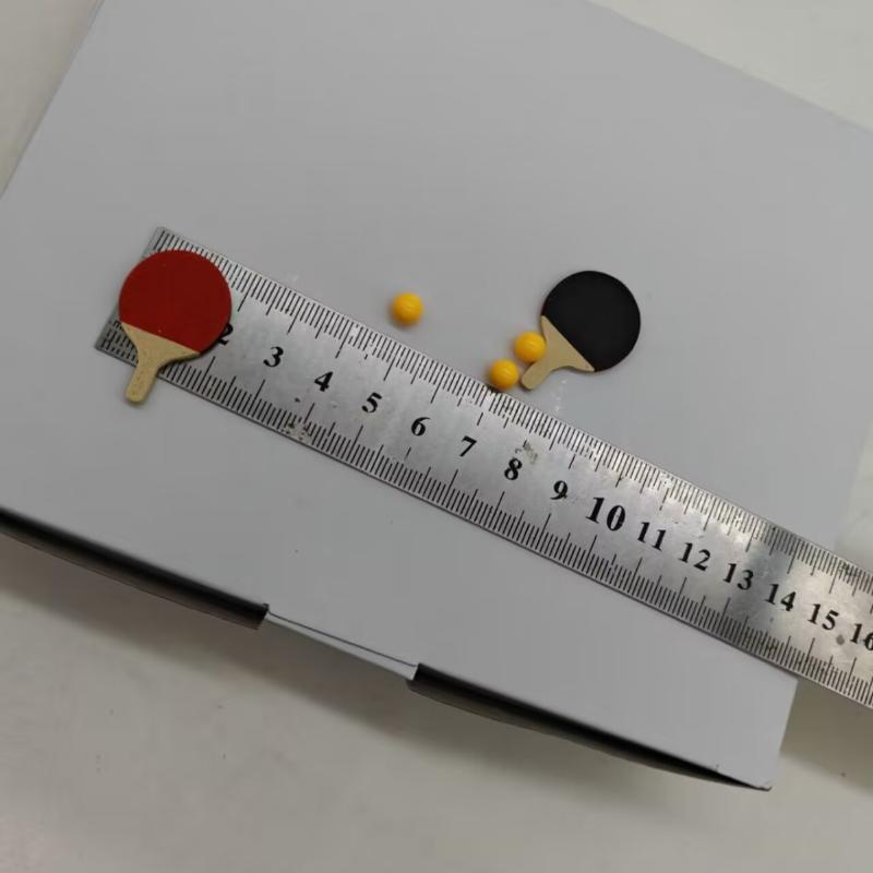 1Set Dollhouse Miniature Ping  - Table Tennis Balls ulasan dan harga