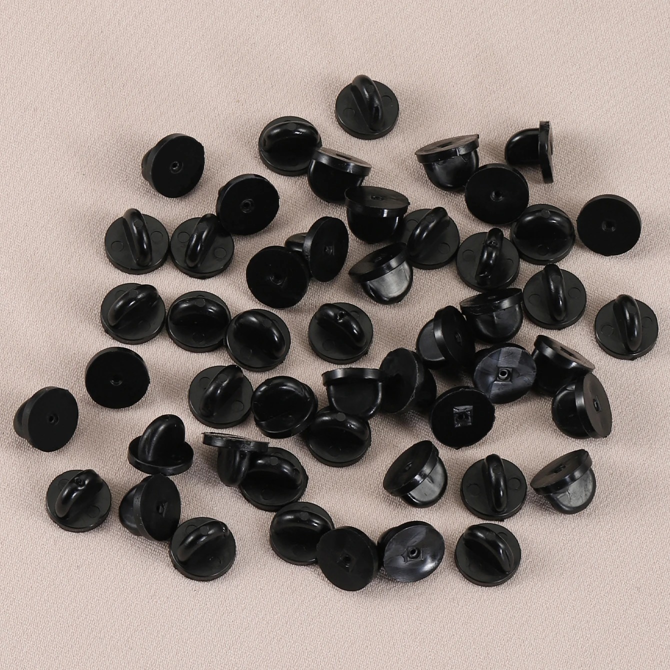 Black Rubber Brooch Pin Back S - Butterfly Rubber Sheet ulasan dan harga