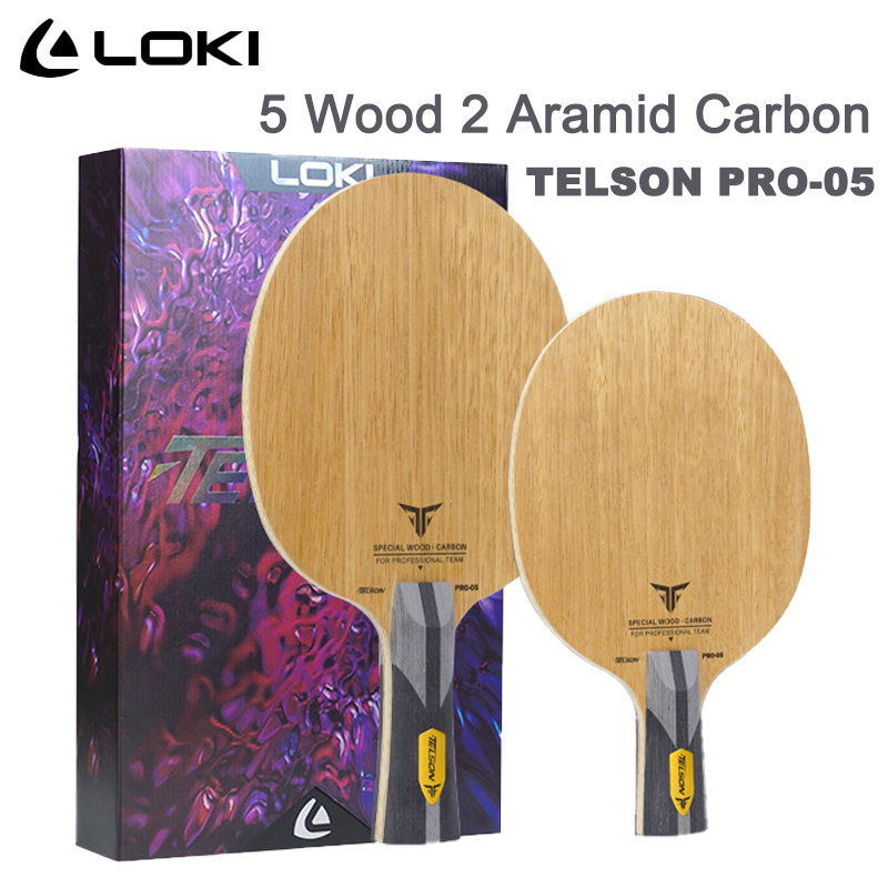 LOKI TELSON PRO-05 Table Tenni - Table Tennis Blade ulasan dan harga