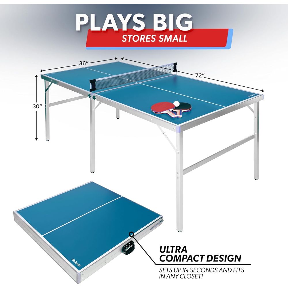 -Size Table Tennis Game Set -  - Table Tennis Indoor Or Outdoor ulasan dan harga