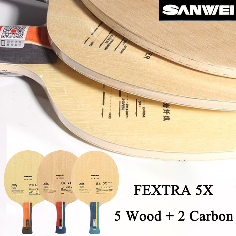 SANWEI FEXTRA 5X Table Tennis  - Table Tennis Blade ulasan dan harga