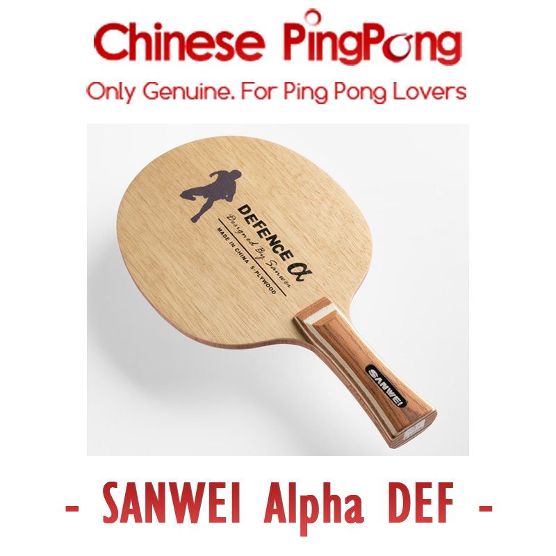 Original SANWEI Defence Alpha  - Table Tennis Form ulasan dan harga