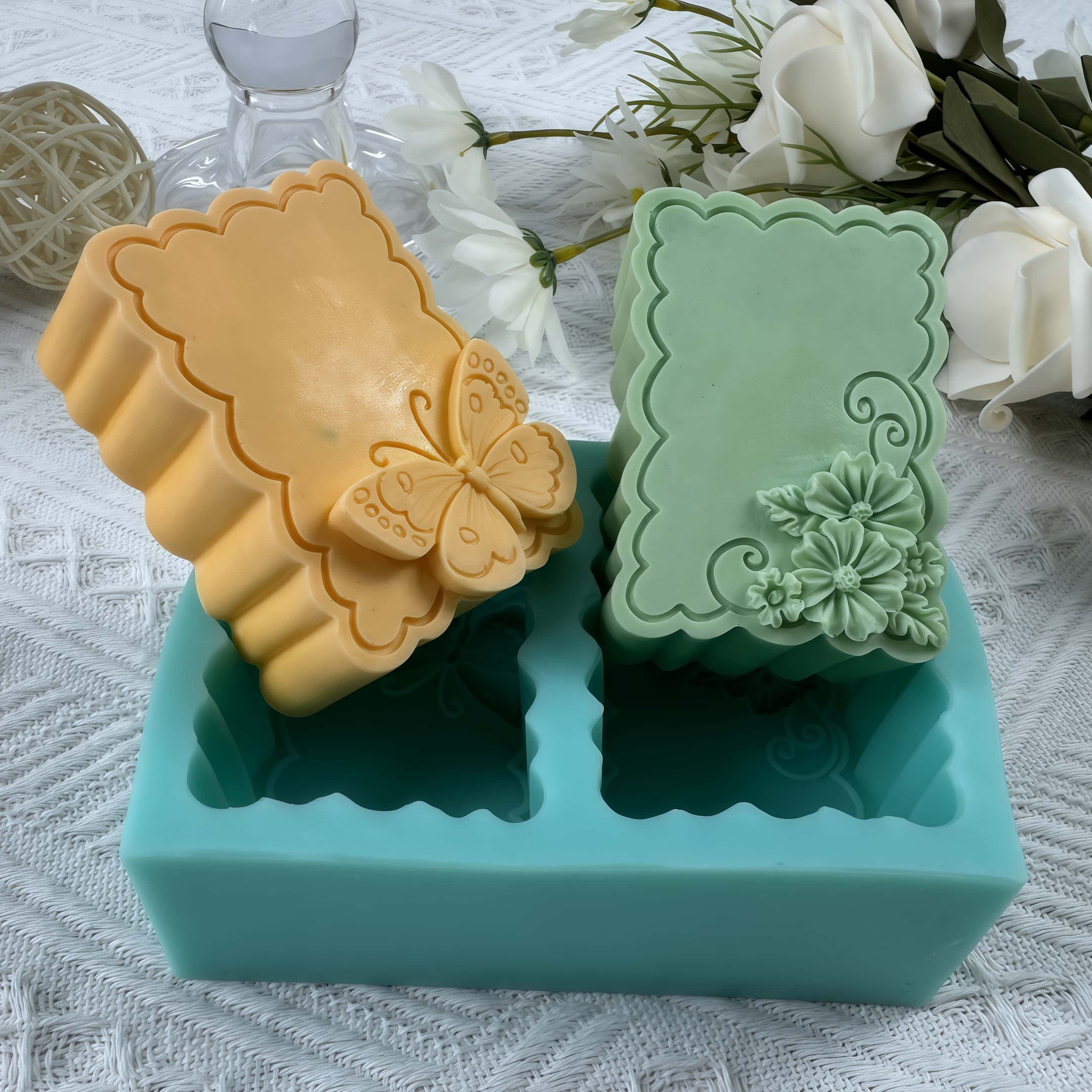 Butterfly Flower Soap Mold DIY - Butterfly Rubber Sheet ulasan dan harga