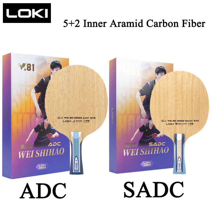 LOKI W81 Series ADC SADC Table - Table Tennis Blade ulasan dan harga