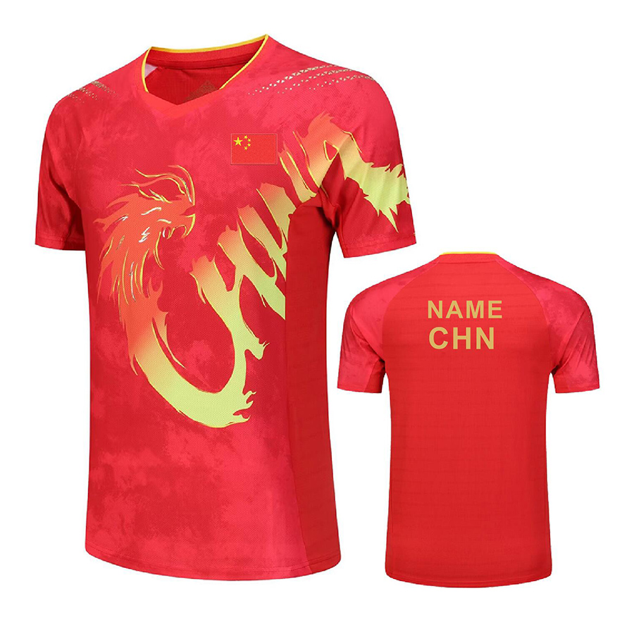 Custom Text 2024 CHINA Dragon  - Table Tennis Team Championship ulasan dan harga