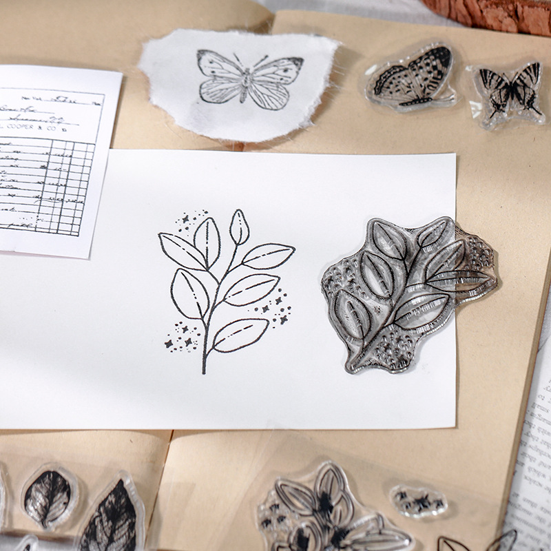 Moon Flowers Leaves Butterfly  - Butterfly Rubber Sheet ulasan dan harga