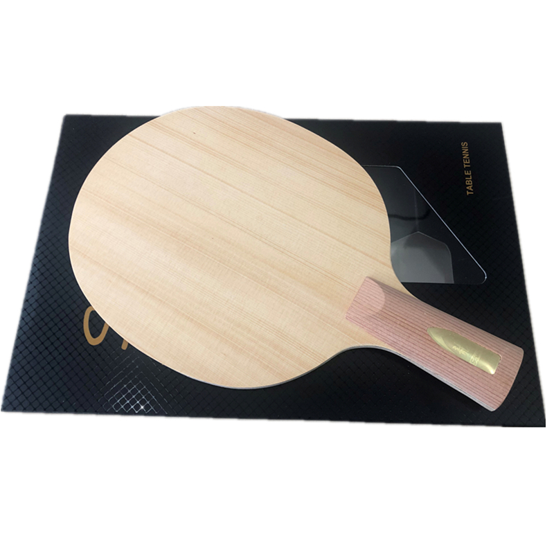 Stuor BLUE Carbon Hinoki Table - Table Tennis Gun ulasan dan harga