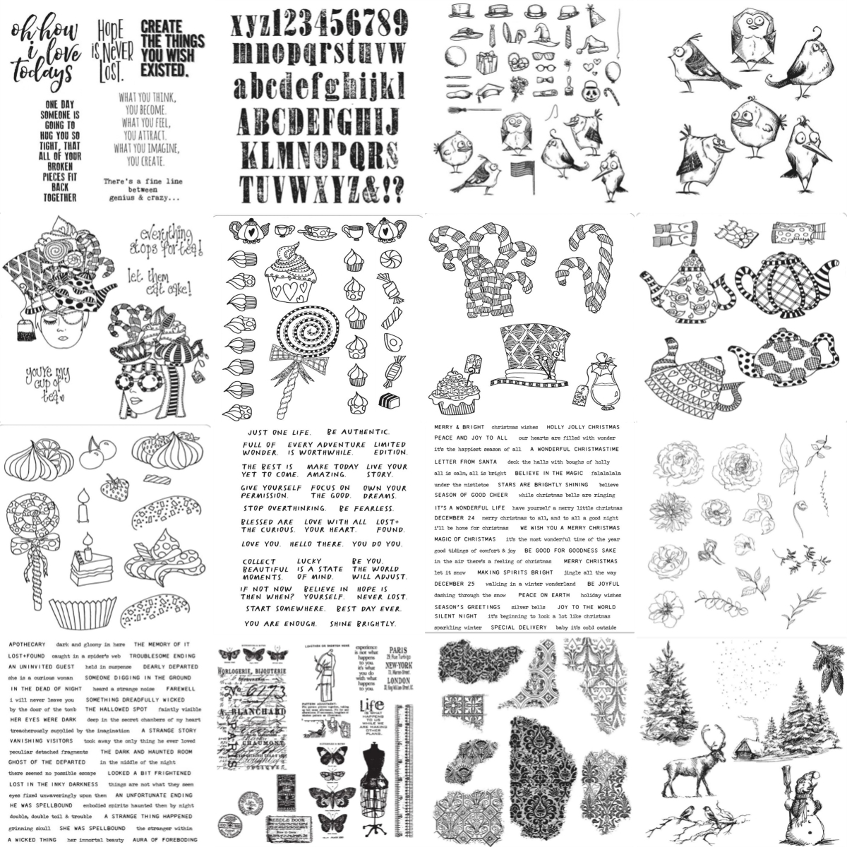 Butterfly and Elk Stamps for S - Butterfly Rubber Sheet ulasan dan harga