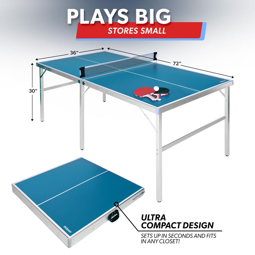 MidSize Table Tennis Game Set  - Table Tennis Indoor Or Outdoor ulasan dan harga