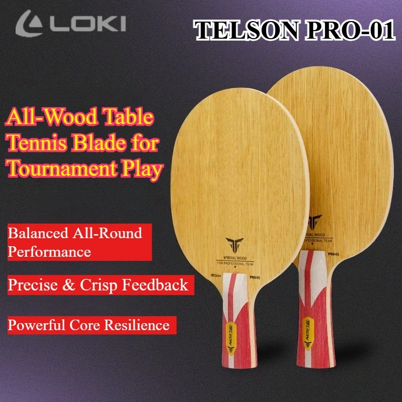 New LOKI TELSON PRO-01 Table T - Table Tennis Blade ulasan dan harga